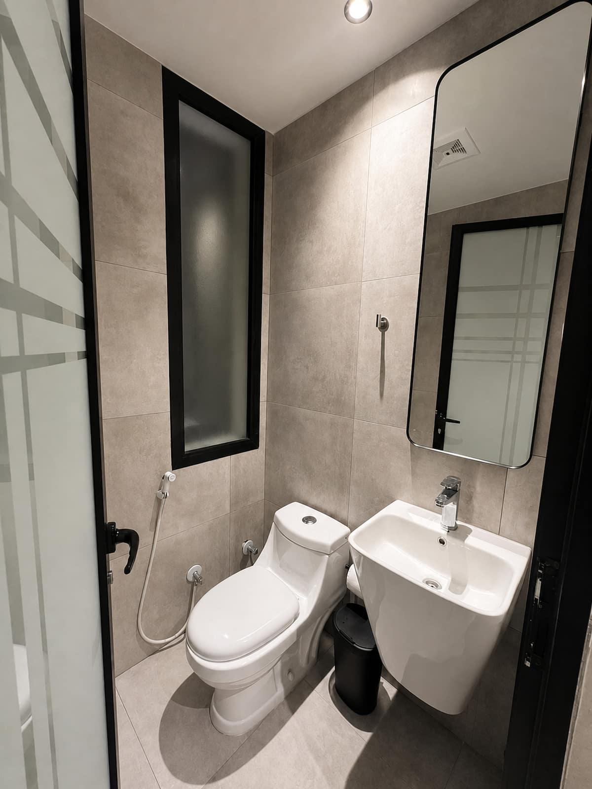Bathroom in the Rihab studio